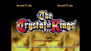 Crystal of Kings Arcade Game Brezzasoft 2001 playthrough [upl. by June]