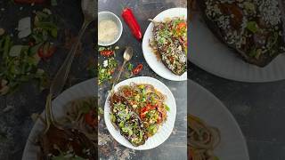 Miso Aubergines with Soba Noodle Salad [upl. by Goulder]