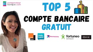 TOP 5  COMPTE BANCAIRE GRATUIT [upl. by Ielarol440]