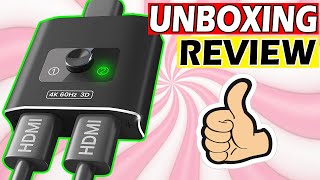 Best 4k HDMI Switch Box  Bidirectional HDMI Switch 4K60Hz  Unboxing amp Review [upl. by Araj220]