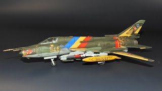 Su22m 4R 77 JBG by MIstercraft 172 scale full video build [upl. by Silva957]