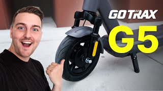 The First Gotrax Scooter with Suspension Gotrax G5 Review [upl. by Schlenger]