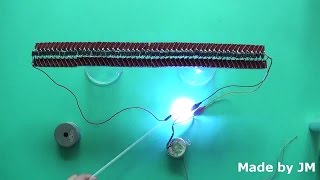 HandCrank High Voltage Generator AC 220V Synchronous Motor Experiment [upl. by Hospers]