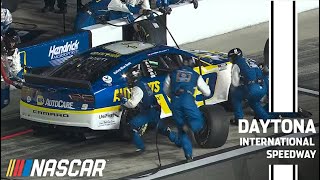 Watch First ever live Next Gen pit stops at Daytona [upl. by Ognimod986]