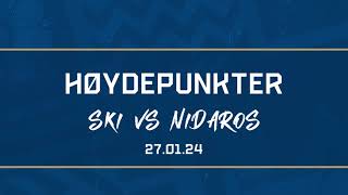 Ski vs Nidaros Hockey 27 januar 2024 [upl. by Benjy]