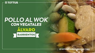 Álvaro Barrientos  Pollo Tottus al wok con vegetales [upl. by Talia]