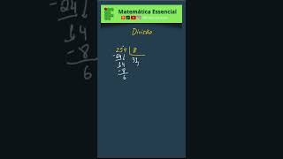 Divisão em 1 minuto  FÁCIL E RÁPIDO  Como dividir  conta de dividir [upl. by Bond]
