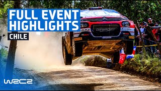 WRC2  WRC3 Event Highlights  Rally Chile Bio Bío 2024 [upl. by Kitty915]