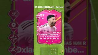 97 OXLADECHAMBERLAIN Review in EA Sports FC 24 shorts short fc24 eafc24 OXLADE futties [upl. by Enyamert10]