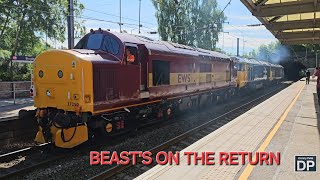 Trains at Leeds Bingley and Doncaster 240624 with bonus footage also [upl. by Nired]