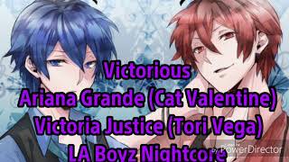 Nightcore  LA Boyz  Victoria Justice amp Ariana Grande [upl. by Maritsa862]