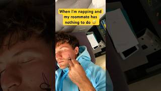 When my roommate has nothing to do 😅 funny comedy memes art [upl. by Kelcie]