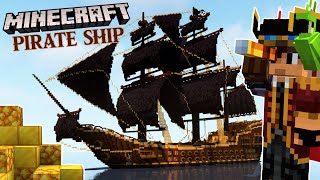 Lets Build a Minecraft Pirate Ship [upl. by Amieva]