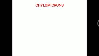 Chylomicron [upl. by Crosby412]