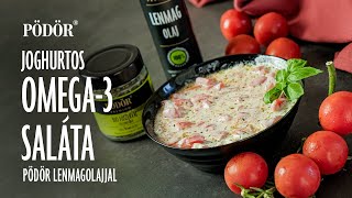 Joghurtos omega3 saláta lenmagolajjal [upl. by Verla]