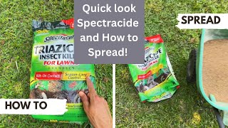 Spectracide Triazicide spreading instructions that work [upl. by Novia989]