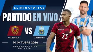 🔴 Venezuela vs Argentina EN VIVO  Eliminatorias [upl. by Groh995]