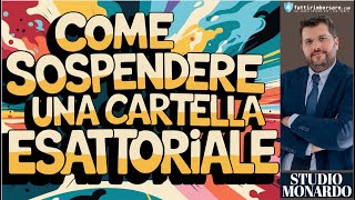 FattiRimborsarecom  Come Sospendere Una Cartella Esattoriale [upl. by Apul]