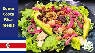 Some Costa Rica Meals l So Delicious amp Fresh [upl. by Nauqahs723]