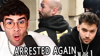 Adin Ross Gets Andrew Tate Arrested  HasanAbi reacts [upl. by Elle]