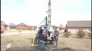 SIMCO 2800 Drilling Geothermal Holes [upl. by Sancho]