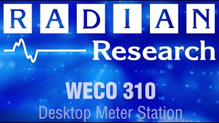 WECO 310 Desktop Meter Station [upl. by Simpson]