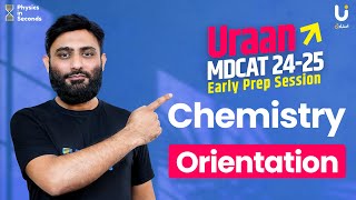 mdcat  Chemistry Orientation  Uraan MDCAT 202424 Teacher Pace Session [upl. by Nie]