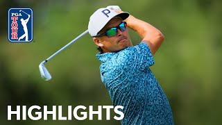 Rickie Fowler shoots 6under 64  Round 1 highlights  Travelers [upl. by Strickler]