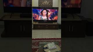 Sonos soundbar with Sony 85 inches tv bollywood song newsong tseries saregamaindia sony [upl. by Siduhey]