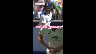 MitchellStarc took notes from the 1st Test against Jaiswalquot [upl. by Xuaeb]