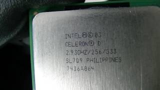 Processor Intel Celeron D SL7Q9 [upl. by Francisco]