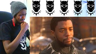 Chadwick Boseman Tribute REACTION VIDEO [upl. by Naicul]