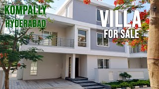 kompally Villas for sale hyderabad NSNPROPERTIES villas [upl. by Jaquenette]