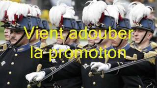 Chant de la promotion Général Béthouart ESM de SaintCyr [upl. by Fulbert]