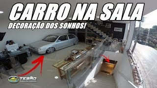 DECORAÇÃO DOS SONHOS CARRO NA SALA  Tebão Suspensões [upl. by Riancho]