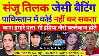 Pak media crying on IND wins series 31  Ind Vs SA 4th T20 Highlights  Pak Reacts [upl. by Alithea]