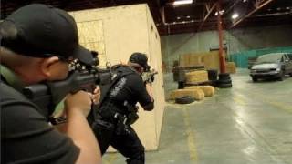 CQB CITY AIRSOFT ACTION MARCH 19th 2011 SIG P226 TM FIVE SEVEN TM SUPER 90 [upl. by Romney710]