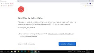 Tu Reloj Está Adelentado Configuración De Hora Y Fecha En Windows [upl. by Jit]