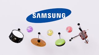 Samsung Ringtone Evolution with Amazing Instruments Marble Music [upl. by Agostino]