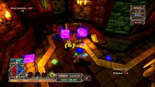 Dungeon Defenders Bonus Glitterhelm Caverns Solo Insane walkthrough guide [upl. by Zuliram981]