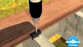 Composite Decking  Perpendicular Installation [upl. by Fitzpatrick]