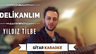 Gitar Karaoke Delikanlım  Yıldız Tilbe [upl. by Sissie]