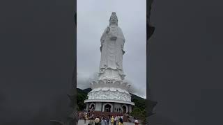 Exploring the Towering Lady Buddha Statue in Danang  Vietnam  Travel Vlogs [upl. by Ramat433]