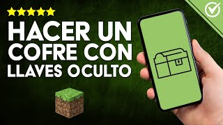 Cómo HACER un COFRE con LLAVES y OCULTO en Minecraft  Diseño y la Construcción [upl. by Berkin]