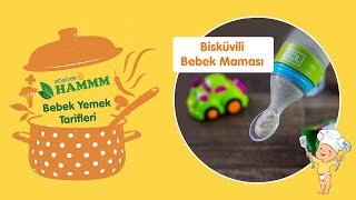 Bisküvili Bebek Maması Tarifi  Bebek Yemek Tarifleri  Hammm Vakti [upl. by Quar745]