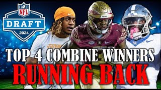 2024 NFL Scouting Combine Reaction I Top 4 Winners at Running Back [upl. by Aicelef308]