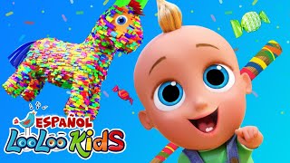 🎉🎈 Rompe la Piñata  🚂 Chu Chu Uá Fiesta Infantil con Canciones de LooLoo Kids [upl. by Stodder]