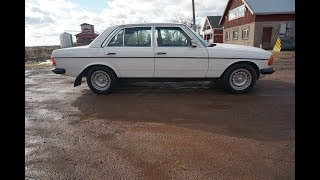 Mercedesbenz w123 300D restoration project [upl. by Eentirb]