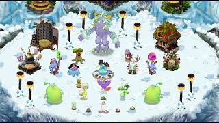 My singing monstersCold Island  Full play trough [upl. by Hairem]