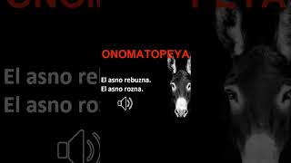 ONOMATOPEYA  El burro rebuzna o rozna [upl. by Noremak]